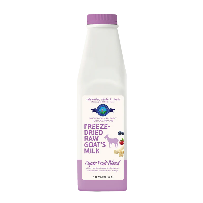 Shepard Boy Farms Freeze Dried Goats Milk Fruit Blend