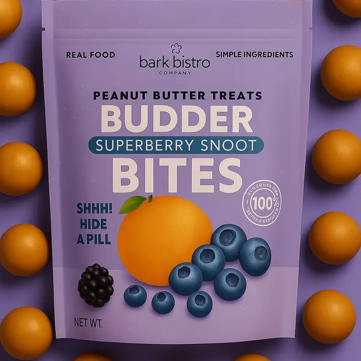 Superberry Snoot Budder Bites (Peanut Butter)