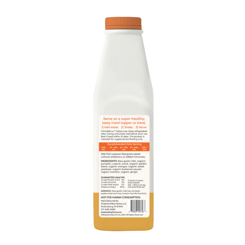 Shepard Boy Farms Freeze Dried Goats Milk Golden Blend