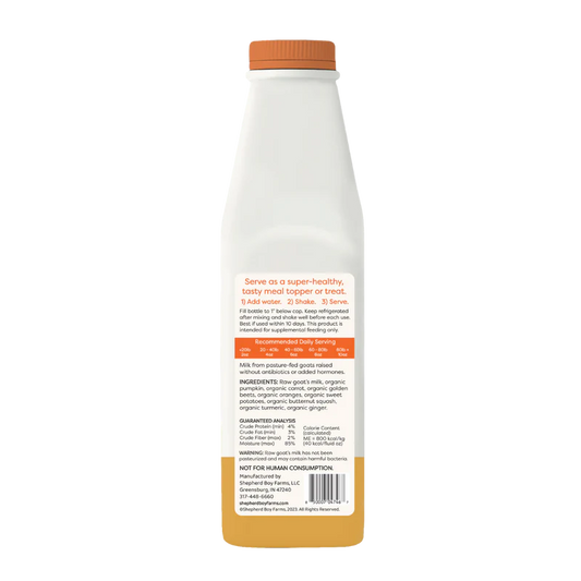 Shepard Boy Farms Freeze Dried Goats Milk Golden Blend