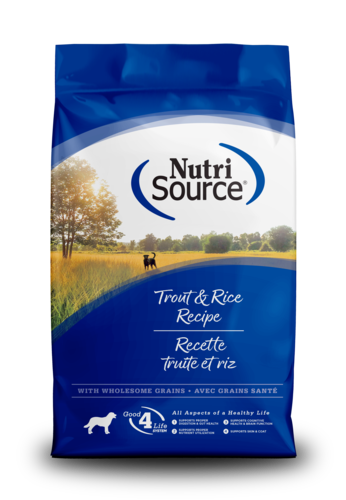 NutriSource® Trout & Rice Recipe Dog Food