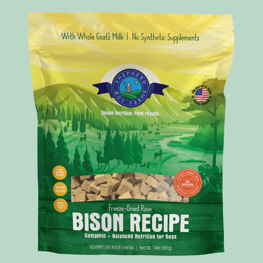 Freeze Dried Bison Recipe