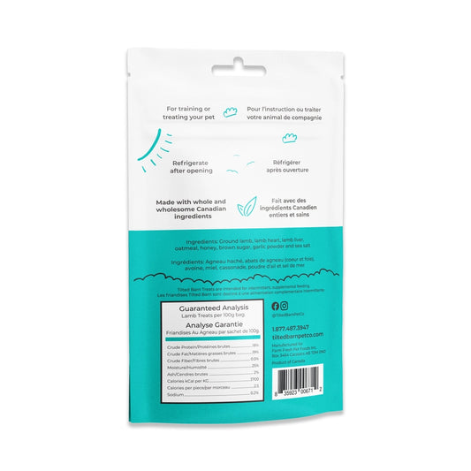 Tilted Barn Lamb Miniwags Treats For Dogs 3.53oz