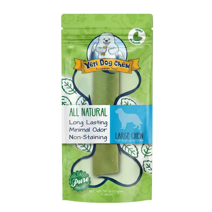 Yeti Dog Treat Chew Mint 3.5oz