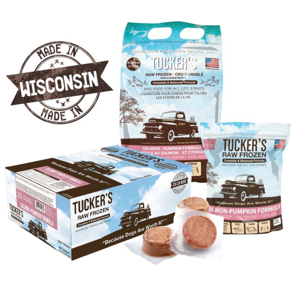 Tucker's Raw Frozen Dog Food Salmon & Pumpkin Formula