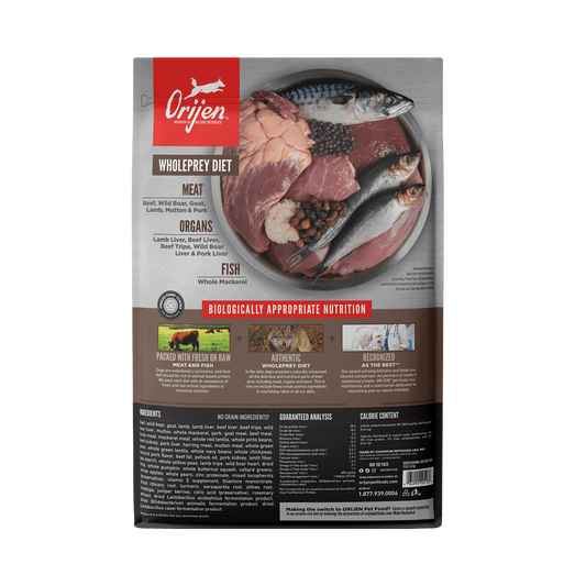 Orijen Dog Food - Regional Red