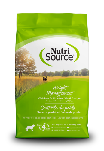 NutriSource® Weight Management Chicken & Chicken Meal Recipe Dog Food