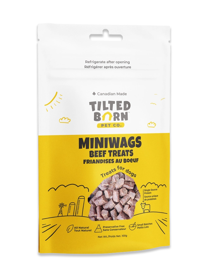 Tilted Barn Beef Miniwags Treats For Dogs 3.53oz