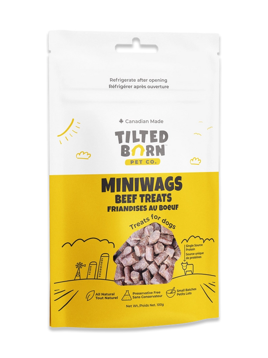 Tilted Barn Beef Miniwags Treats For Dogs 3.53oz