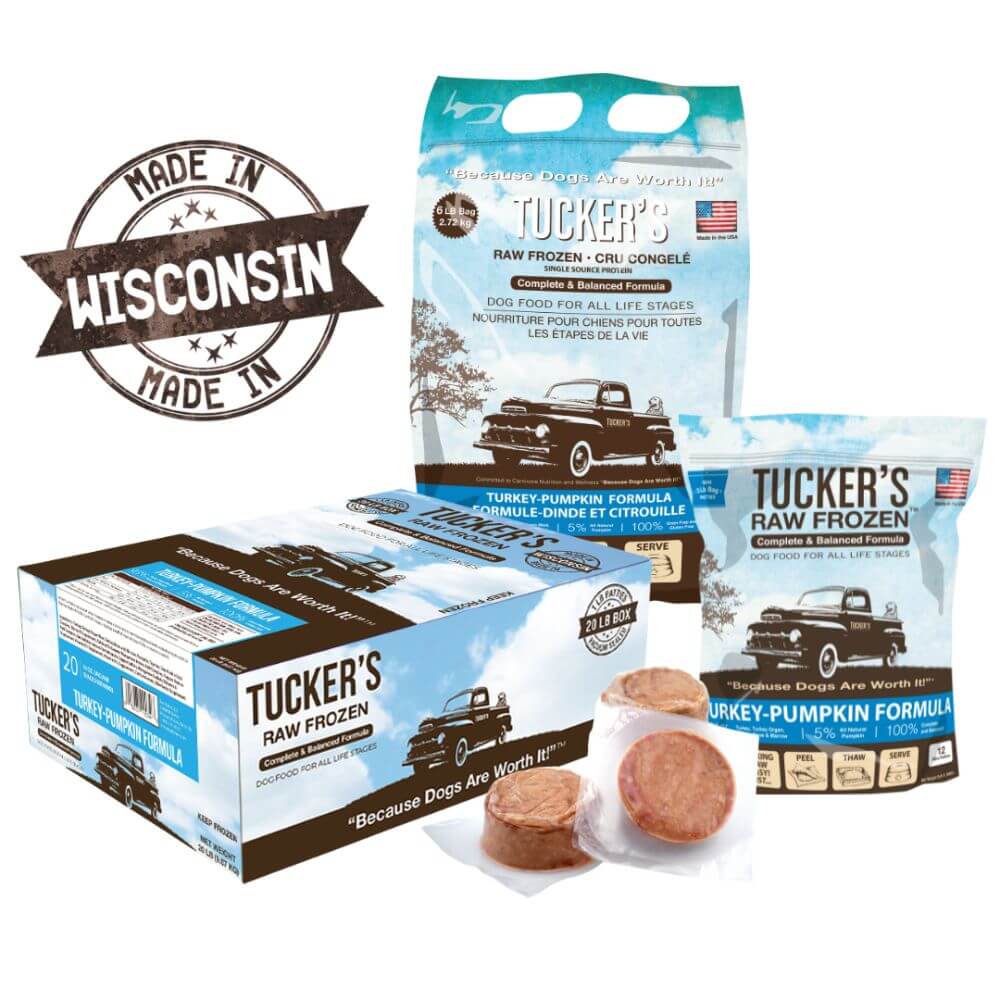 Tucker's Raw Frozen Dog Food Turkey & Pumpkin Formula