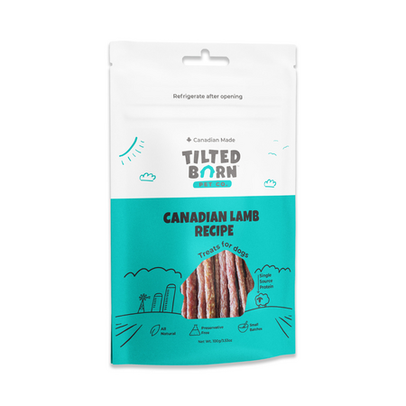 Tilted Barn Dog Treat Lamb 3.53 oz