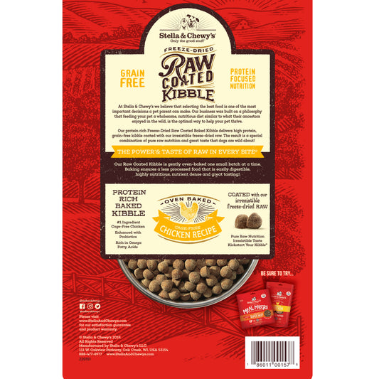 Stella & Chewy's Dog Food - Raw Coated Cage Free Chicken