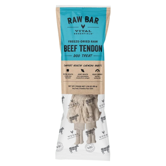 Vital Essentials Freeze-Dried Raw Bar Beef Tendon