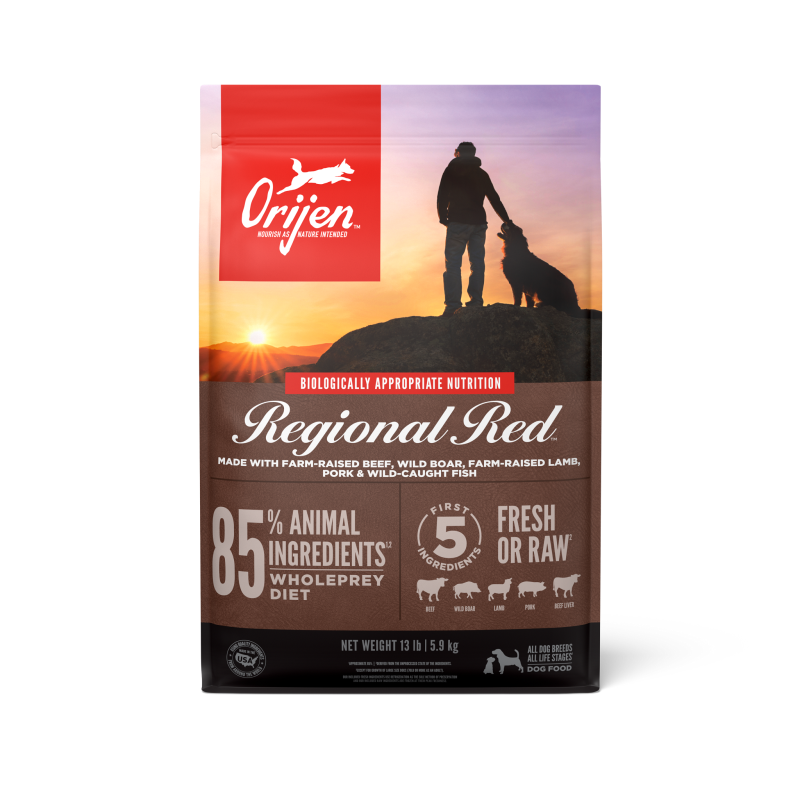 Orijen Dog Food - Regional Red