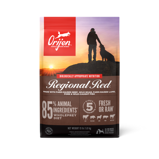 Orijen Dog Food - Regional Red