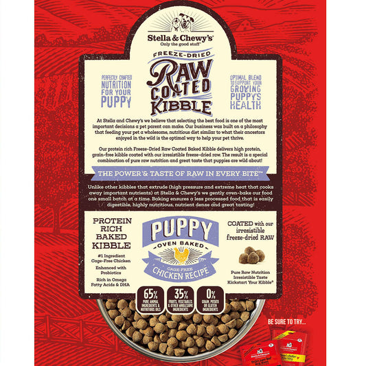 Stella & Chewy's Puppy Food - Raw Coated Chicken