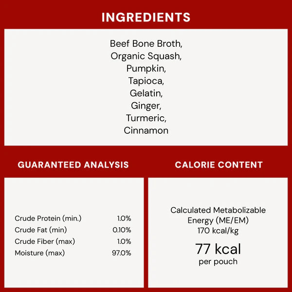 Bountiful Bone Broth Grass-Fed Beef Recipe for Dogs