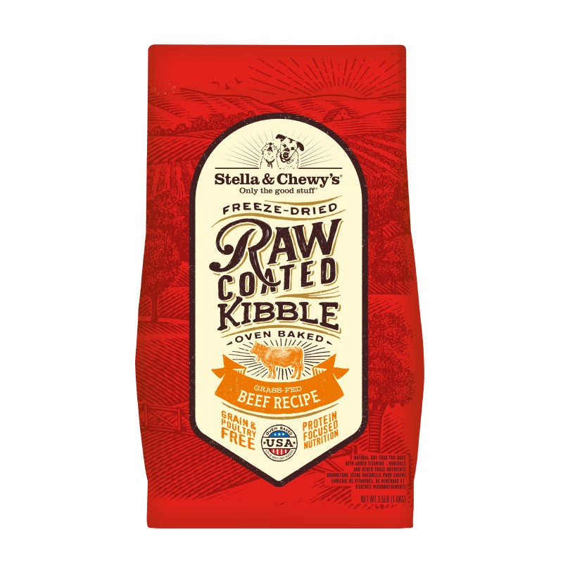Stella & Chewy's Dog Food - Raw Coated Grass Fed Beef