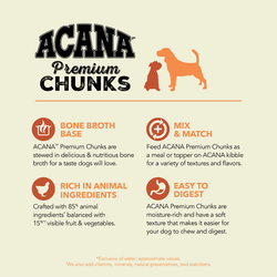 Acana Premium Pâté, Puppy Recipe in Bone Broth