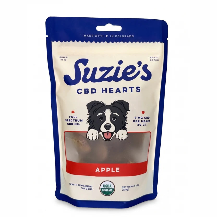 Suzie's 4mg CBD Hearts - Apple