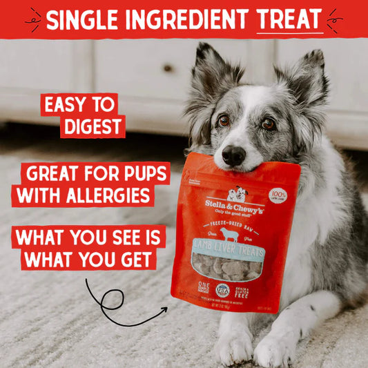 Stella & Chewy's Lamb Liver Dog Treats