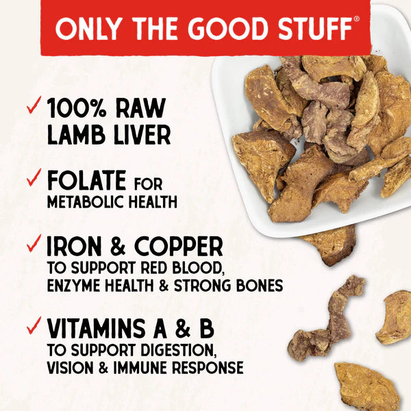 Stella & Chewy's Lamb Liver Dog Treats