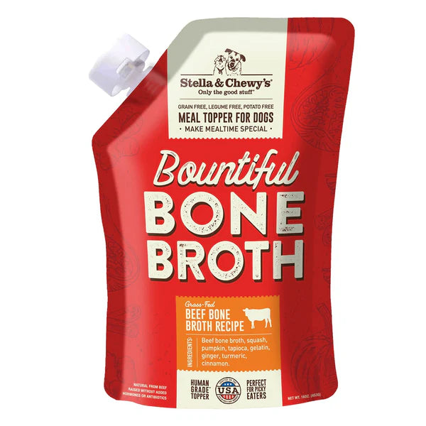 Bountiful Bone Broth Grass-Fed Beef Recipe for Dogs