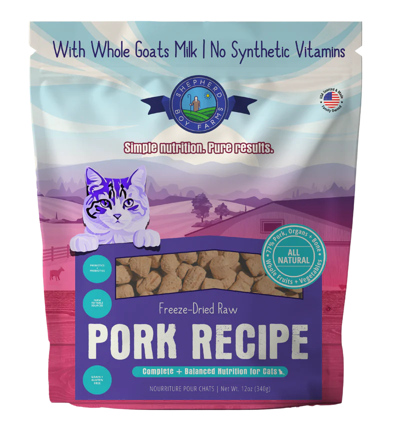 Freeze Dried Pork Recipe for Cats