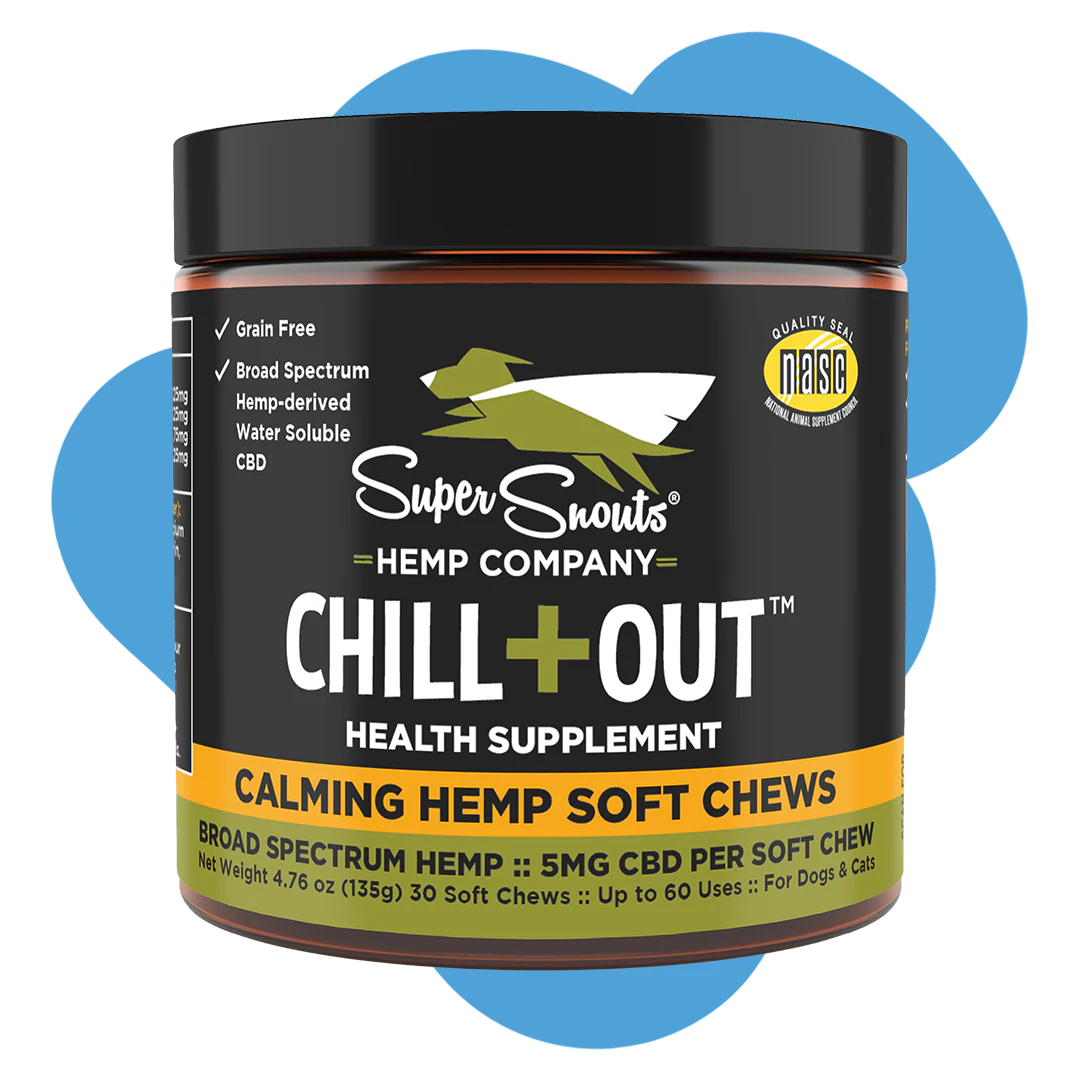 Super Snouts Chill + Out Calming Hemp Chews 60 count