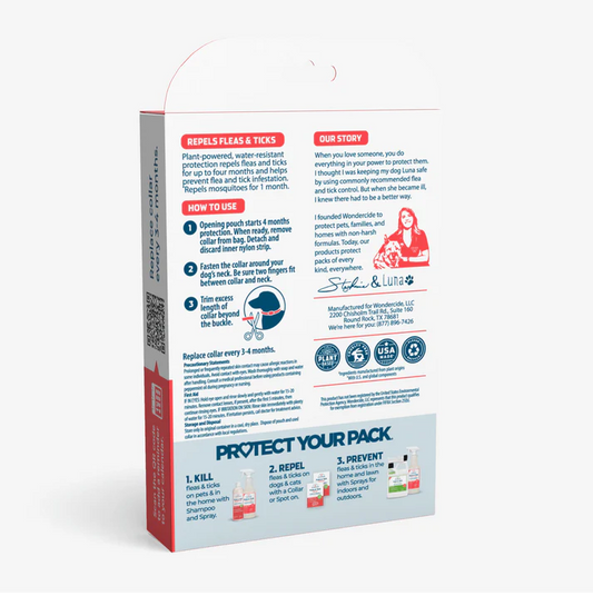 Wondercide Flea & Tick Collar for Dogs & Cats
