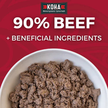 Koha Beef Dog Food: Limited Ingredient Diet Beef Entrée for Dogs