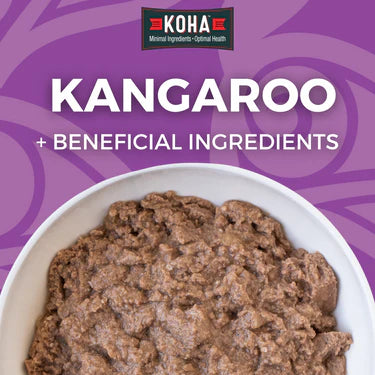 Koha Kangaroo Dog Food: Limited Ingredient Diet Kangaroo Entrée for Dogs