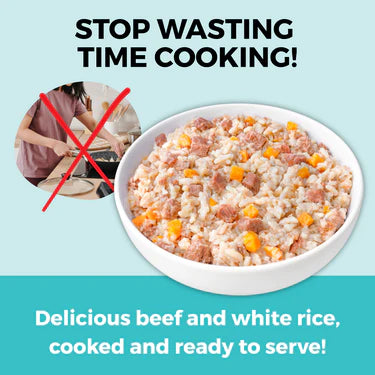 Limited Ingredient Wet Bland Diet Beef & White Rice Recipe for Dogs