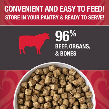 Koha Freeze-Dried Raw Bites Beef Entrée for Dogs