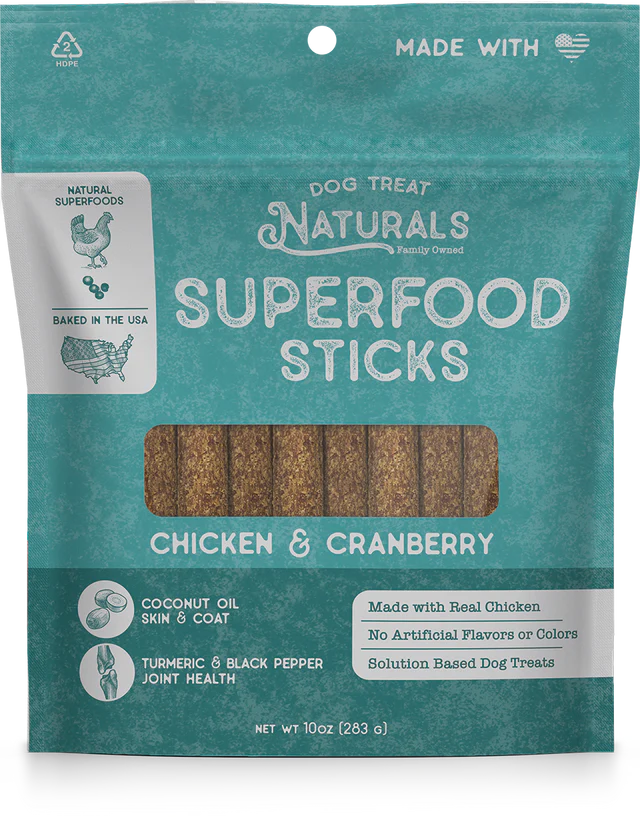 Chicken & Cranberry Superfood Sticks