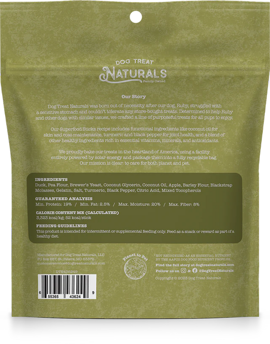 Duck & Apple Superfood Sticks