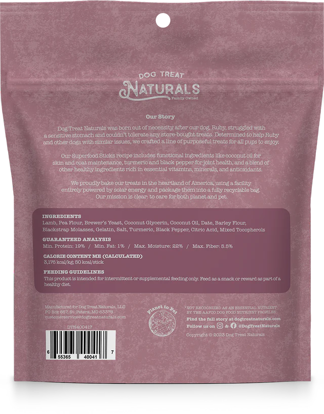 Lamb & Date Superfood Sticks