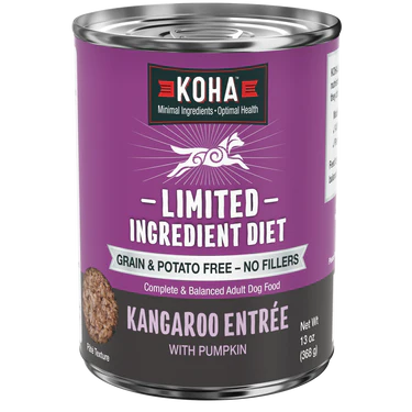 Koha Kangaroo Dog Food: Limited Ingredient Diet Kangaroo Entrée for Dogs