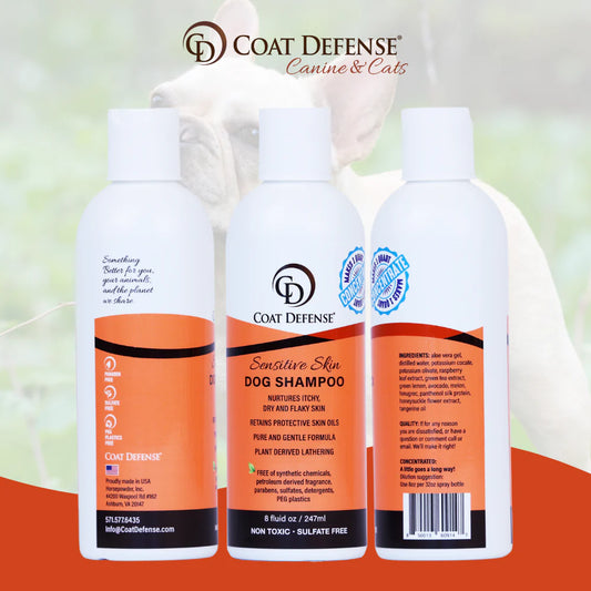 Sensitive Skin Dog Shampoo - 8oz Concentrated