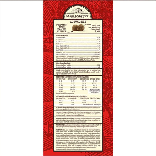Stella & Chewy's Raw Coated Dry Dog Food - Lamb