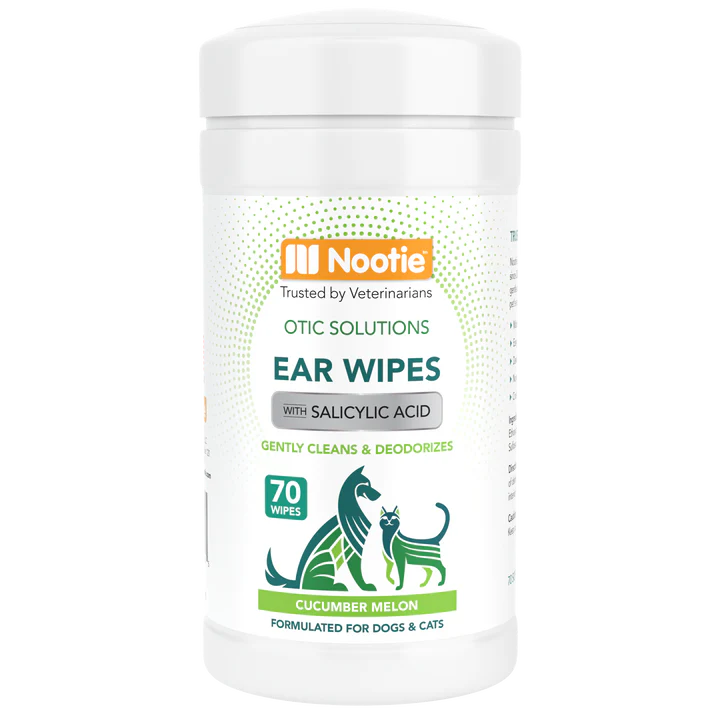 Ear Wipes with Salicylic Acid Cucumber Melon