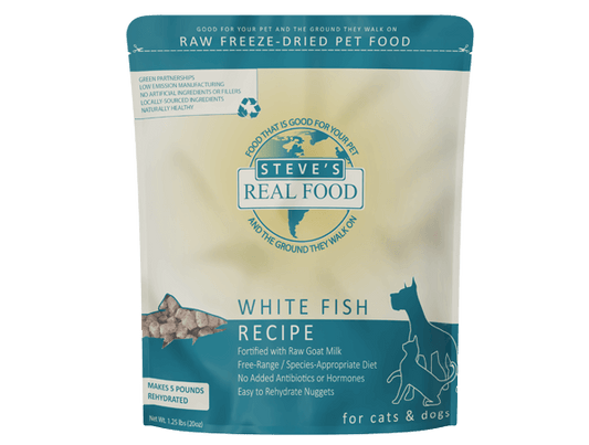 Steve's Real Freeze-Dried Whitefish Recipe