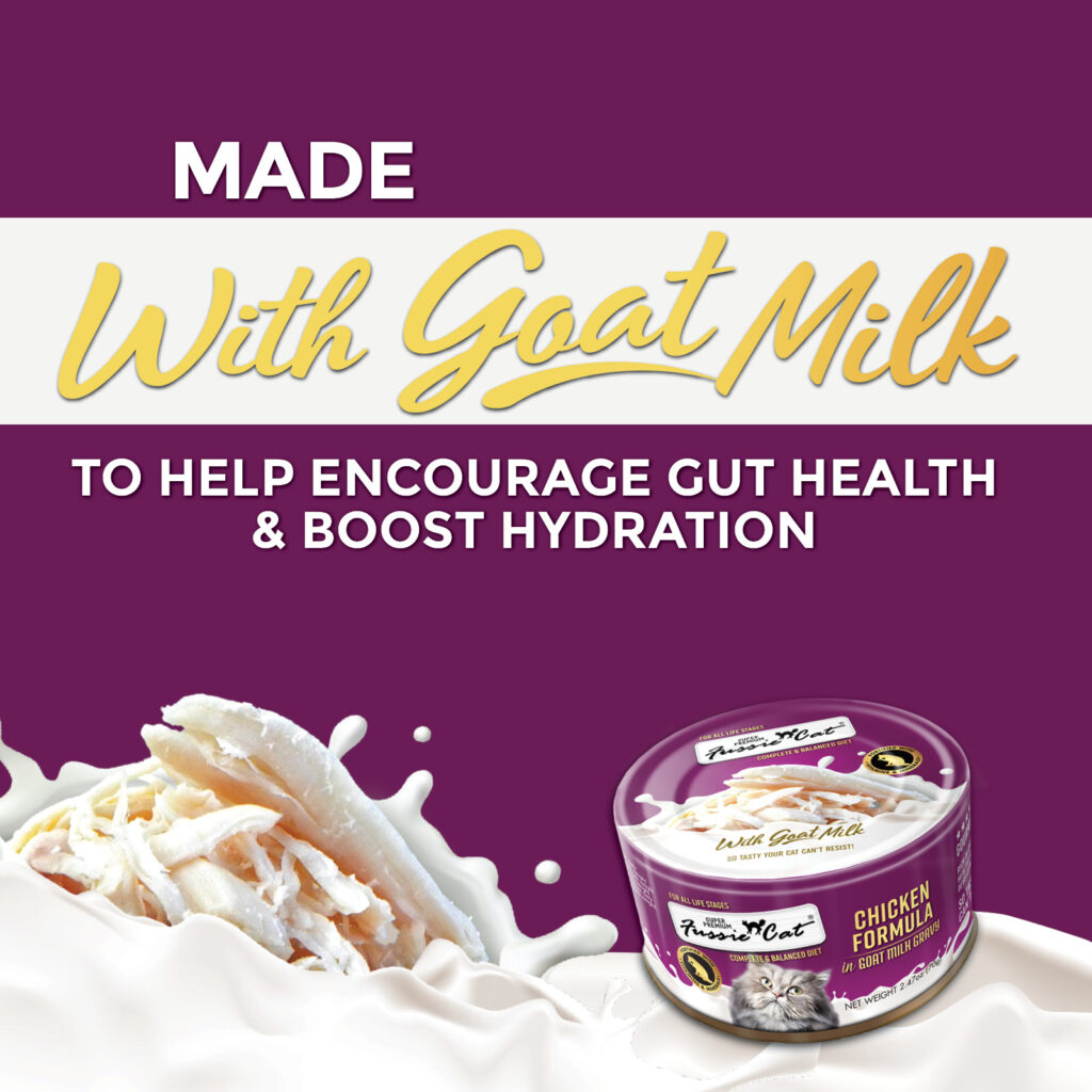 Fussie Cat Chicken in Goat Milk Recipe