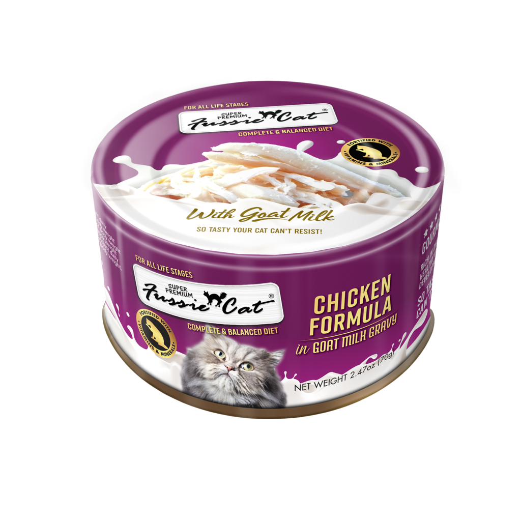 Fussie Cat Chicken in Goat Milk Recipe