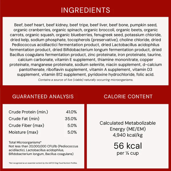 Stella’s Super Beef Meal Mixers