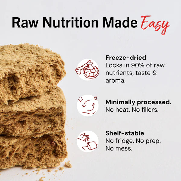 Dandy Lamb Freeze-Dried Raw Dinner Patties for Dogs