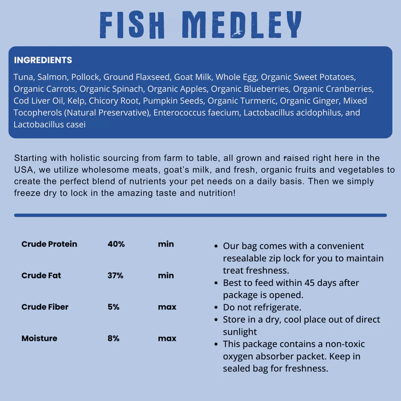 Freeze Dried Whitefish Recipe