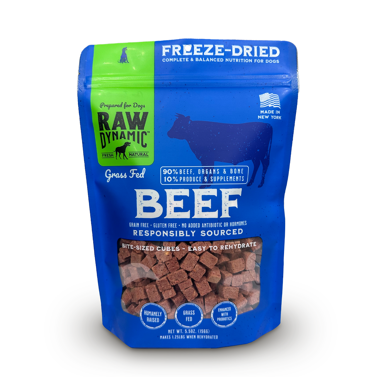 BEEF FORMULA FOR DOGS Freeze-Dried Raw