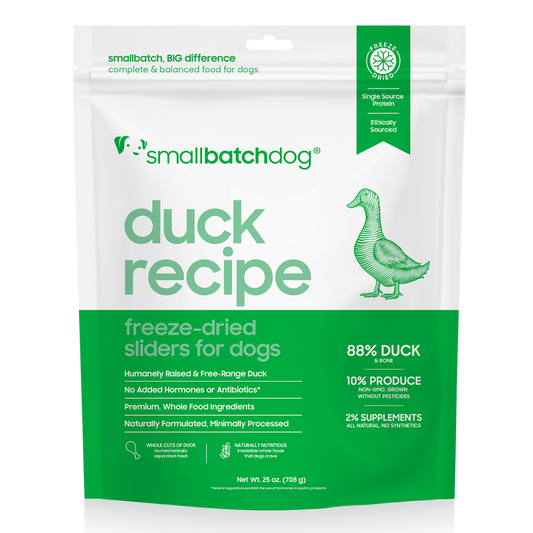 Smallbatch Freeze Dried Duck Batch