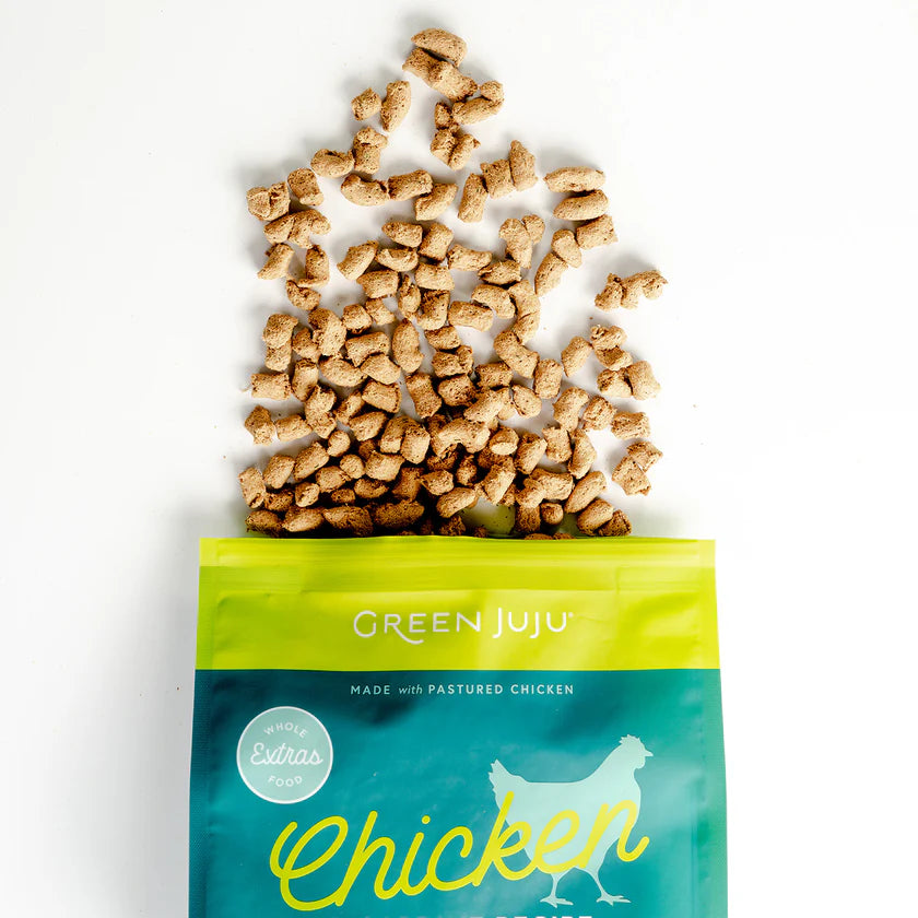 Green JuJu Chicken & Sardine – Complete & Balanced Freeze-Dried Meal